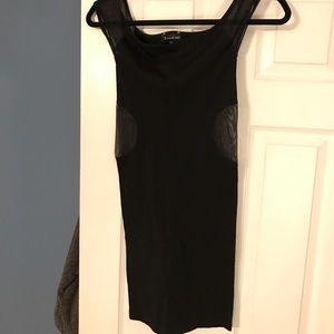 Bebe off the shoulder dress